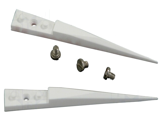 Set uiteinden; 50mm; De vorm van de punt: plat; universeel; 2st. Set uiteinden; 50mm; De vorm van de punt: plat; universeel; 2st.